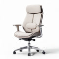 Ergonomic office chair with breathable fabric cushion and adjustable height